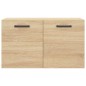 vidaXL Armario de pared madera ingeniería roble Sonoma 60x36,5x35 cm vidaXL Armario de pared madera ingeniería roble Sonoma 60x36,5x35 cm