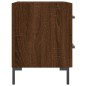 vidaXL Mesita noche 2 uds madera ingeniería marrón roble 40x35x47,5 cm vidaXL Mesita noche 2 uds madera ingeniería marrón roble 40x35x47,5 cm
