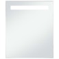 vidaXL Espejo de pared de baño con LED 50x60 cm vidaXL Espejo de pared de baño con LED 50x60 cm