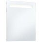 vidaXL Espejo de pared de baño con LED 50x60 cm vidaXL Espejo de pared de baño con LED 50x60 cm