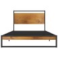 vidaXL Estructura de cama de metal 100x200 cm vidaXL Estructura de cama de metal 100x200 cm
