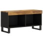 vidaXL Mueble de TV madera maciza de mango 85x33x43,5 cm vidaXL Mueble de TV madera maciza de mango 85x33x43,5 cm