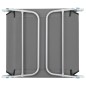 vidaXL Tumbonas plegables 2 unidades acero y tela gris vidaXL Tumbonas plegables 2 unidades acero y tela gris