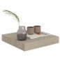 vidaXL Estantes flotantes de pared 4 uds MDF roble 23x23,5x3,8 cm vidaXL Estantes flotantes de pared 4 uds MDF roble 23x23,5x3,8 cm