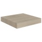 vidaXL Estantes flotantes de pared 4 uds MDF roble 23x23,5x3,8 cm vidaXL Estantes flotantes de pared 4 uds MDF roble 23x23,5x3,8 cm