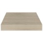 vidaXL Estantes flotantes de pared 4 uds MDF roble 23x23,5x3,8 cm vidaXL Estantes flotantes de pared 4 uds MDF roble 23x23,5x3,8 cm