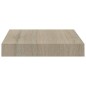 vidaXL Estantes flotantes de pared 4 uds MDF roble 23x23,5x3,8 cm vidaXL Estantes flotantes de pared 4 uds MDF roble 23x23,5x3,8 cm