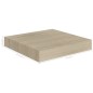 vidaXL Estantes flotantes de pared 4 uds MDF roble 23x23,5x3,8 cm vidaXL Estantes flotantes de pared 4 uds MDF roble 23x23,5x3,8 cm