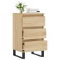 vidaXL Aparador madera de ingeniería roble Sonoma 40x35x70 cm vidaXL Aparador madera de ingeniería roble Sonoma 40x35x70 cm
