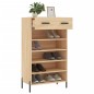vidaXL Zapatero madera de ingeniería roble Sonoma 60x35x105 cm vidaXL Zapatero madera de ingeniería roble Sonoma 60x35x105 cm