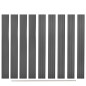 vidaXL Tableros de valla de repuesto 9 uds WPC gris 170 cm vidaXL Tableros de valla de repuesto 9 uds WPC gris 170 cm