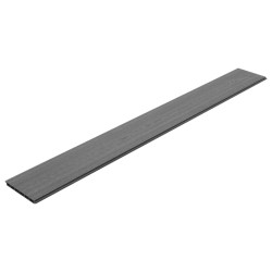 vidaXL Tableros de valla de repuesto 9 uds WPC gris 170 cm