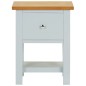 vidaXL Mesita de noche de madera de roble maciza 36x30x47 cm vidaXL Mesita de noche de madera de roble maciza 36x30x47 cm