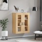 vidaXL Armario de pared roble Sonoma 69,5x34x90 cm vidaXL Armario de pared roble Sonoma 69,5x34x90 cm