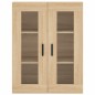 vidaXL Armario de pared roble Sonoma 69,5x34x90 cm vidaXL Armario de pared roble Sonoma 69,5x34x90 cm