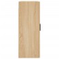 vidaXL Armario de pared roble Sonoma 69,5x34x90 cm vidaXL Armario de pared roble Sonoma 69,5x34x90 cm