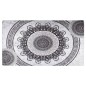 vidaXL Alfombra lavable antideslizante multicolor 190x300 cm