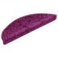 vidaXL Alfombrillas de escalera 10 unidades violeta 56x17x3 cm vidaXL Alfombrillas de escalera 10 unidades violeta 56x17x3 cm