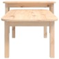vidaXL Juego de mesas de centro 2 piezas madera maciza de pino vidaXL Juego de mesas de centro 2 piezas madera maciza de pino