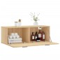 vidaXL Armario de pared madera ingeniería roble Sonoma 100x36,5x35 cm vidaXL Armario de pared madera ingeniería roble Sonoma 100x36,5x35 cm