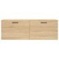 vidaXL Armario de pared madera ingeniería roble Sonoma 100x36,5x35 cm vidaXL Armario de pared madera ingeniería roble Sonoma 100x36,5x35 cm