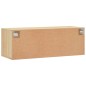 vidaXL Armario de pared madera ingeniería roble Sonoma 100x36,5x35 cm vidaXL Armario de pared madera ingeniería roble Sonoma 100x36,5x35 cm