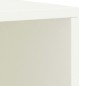vidaXL Mesita de noche madera maciza de mango blanco 35x30x40 cm vidaXL Mesita de noche madera maciza de mango blanco 35x30x40 cm
