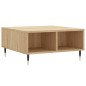 vidaXL Mesa de centro madera de ingeniería roble Sonoma 60x60x30 cm