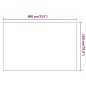 vidaXL Toldo vertical blanco 180x800 cm tela oxford vidaXL Toldo vertical blanco 180x800 cm tela oxford