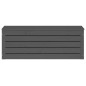 vidaXL Caja de almacenaje madera maciza de pino gris 89x36,5x33 cm vidaXL Caja de almacenaje madera maciza de pino gris 89x36,5x33 cm