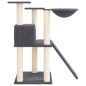 vidaXL Rascador para gatos con postes de sisal gris oscuro 83 cm vidaXL Rascador para gatos con postes de sisal gris oscuro 83 cm