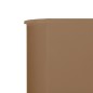 vidaXL Paravientos de 9 paneles tela gris taupe 1200x80 cm vidaXL Paravientos de 9 paneles tela gris taupe 1200x80 cm