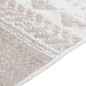 vidaXL Alfombra de algodón beige 120x180 cm vidaXL Alfombra de algodón beige 120x180 cm
