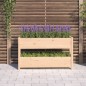 vidaXL Jardinera de madera maciza de pino 112x25x66 cm vidaXL Jardinera de madera maciza de pino 112x25x66 cm