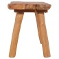 vidaXL Banco de jardín de madera maciza de teca 80 cm vidaXL Banco de jardín de madera maciza de teca 80 cm