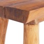 vidaXL Banco de jardín de madera maciza de teca 80 cm vidaXL Banco de jardín de madera maciza de teca 80 cm