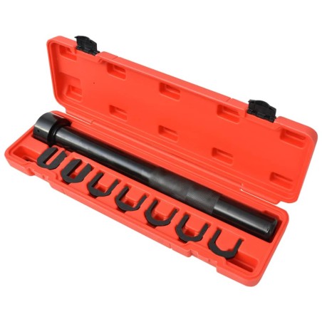  vidaXL Juego instalador/extractor de barra interna 8 piezas