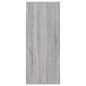 vidaXL Armario de pared madera contrachapada gris Sonoma 80x33x80 cm vidaXL Armario de pared madera contrachapada gris Sonoma 80x33x80 cm