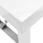 vidaXL Mesa de trabajo plegable para cocina acero 85x60x80 cm