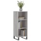 vidaXL Aparador de madera de ingeniería gris Sonoma 34,5x32,5x90 cm vidaXL Aparador de madera de ingeniería gris Sonoma 34,5x32,5x90 cm