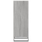 vidaXL Aparador de madera de ingeniería gris Sonoma 34,5x32,5x90 cm vidaXL Aparador de madera de ingeniería gris Sonoma 34,5x32,5x90 cm