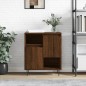 vidaXL Aparador madera contrachapada marrón roble 60x35x70 cm vidaXL Aparador madera contrachapada marrón roble 60x35x70 cm