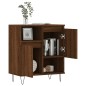 vidaXL Aparador madera contrachapada marrón roble 60x35x70 cm vidaXL Aparador madera contrachapada marrón roble 60x35x70 cm