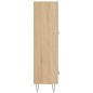vidaXL Aparador alto madera de ingeniería roble Sonoma 69,5x31x115 cm vidaXL Aparador alto madera de ingeniería roble Sonoma 69,5x31x115 cm