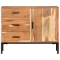 vidaXL Aparador de madera maciza de acacia 88x30x73 cm vidaXL Aparador de madera maciza de acacia 88x30x73 cm