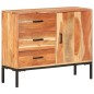 vidaXL Aparador de madera maciza de acacia 88x30x73 cm vidaXL Aparador de madera maciza de acacia 88x30x73 cm