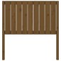 vidaXL Cabecero de cama madera maciza pino marrón miel 95,5x4x100 cm vidaXL Cabecero de cama madera maciza pino marrón miel 95,5x4x100 cm