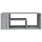 vidaXL Mesa de centro madera contrachapada gris Sonoma 100x50x40 cm vidaXL Mesa de centro madera contrachapada gris Sonoma 100x50x40 cm