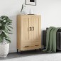vidaXL Aparador alto madera de ingeniería roble Sonoma 69,5x31x115 cm vidaXL Aparador alto madera de ingeniería roble Sonoma 69,5x31x115 cm