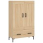 vidaXL Aparador alto madera de ingeniería roble Sonoma 69,5x31x115 cm vidaXL Aparador alto madera de ingeniería roble Sonoma 69,5x31x115 cm